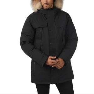 Mens Pajar Eton Parka w/ Faux Fur